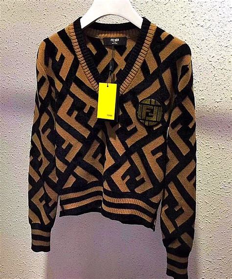 fendi sweater dress|vintage Fendi sweater.